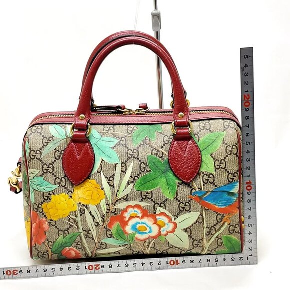 Gucci Hand Bag Brown PVC 900-042425 - Picture 2 of 13